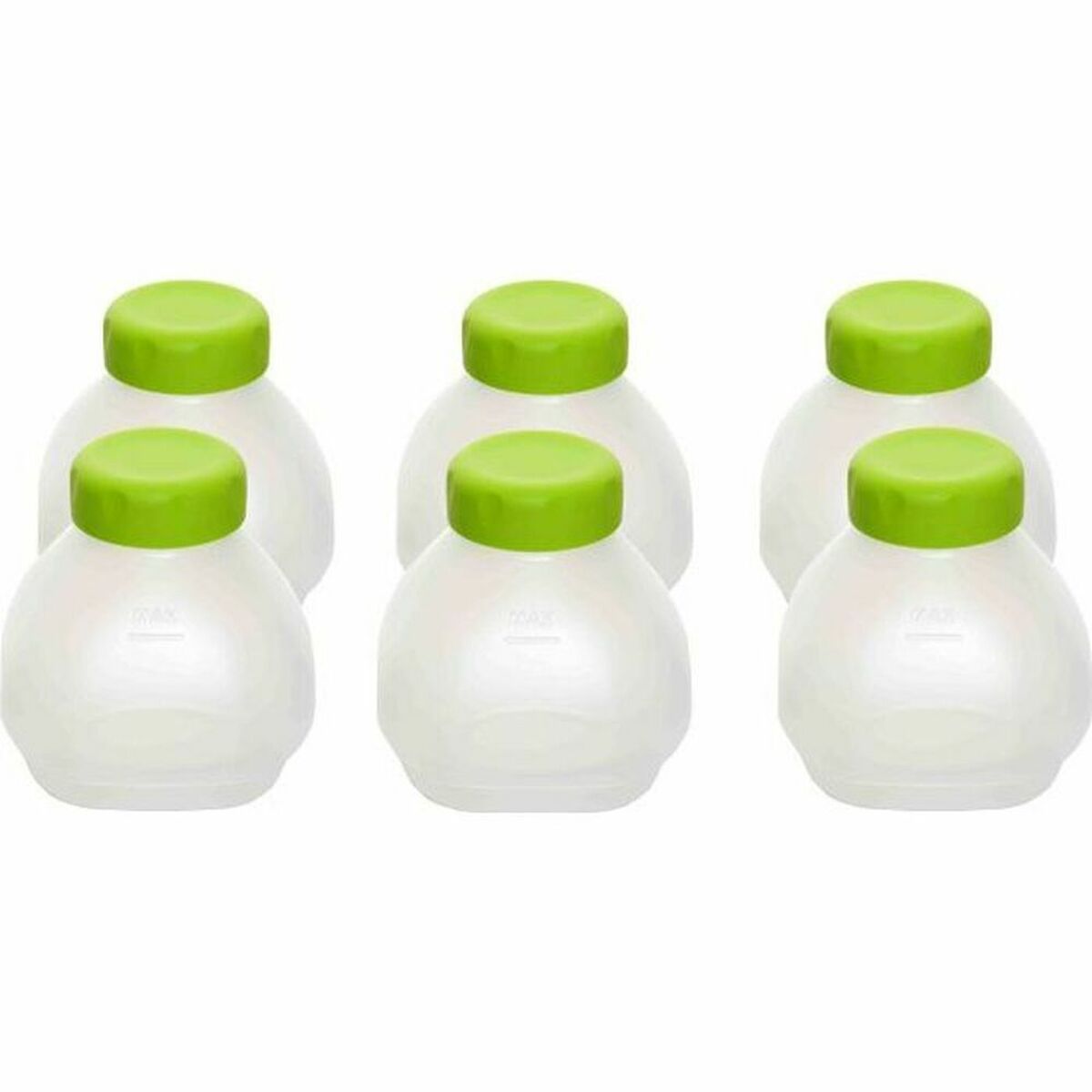 Set of glasses SEB Yogurt Bottles to Drink 6 Units