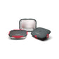 Lunch box HeatsBox HB-03-90 Black Grey Rectangular 0,925 l