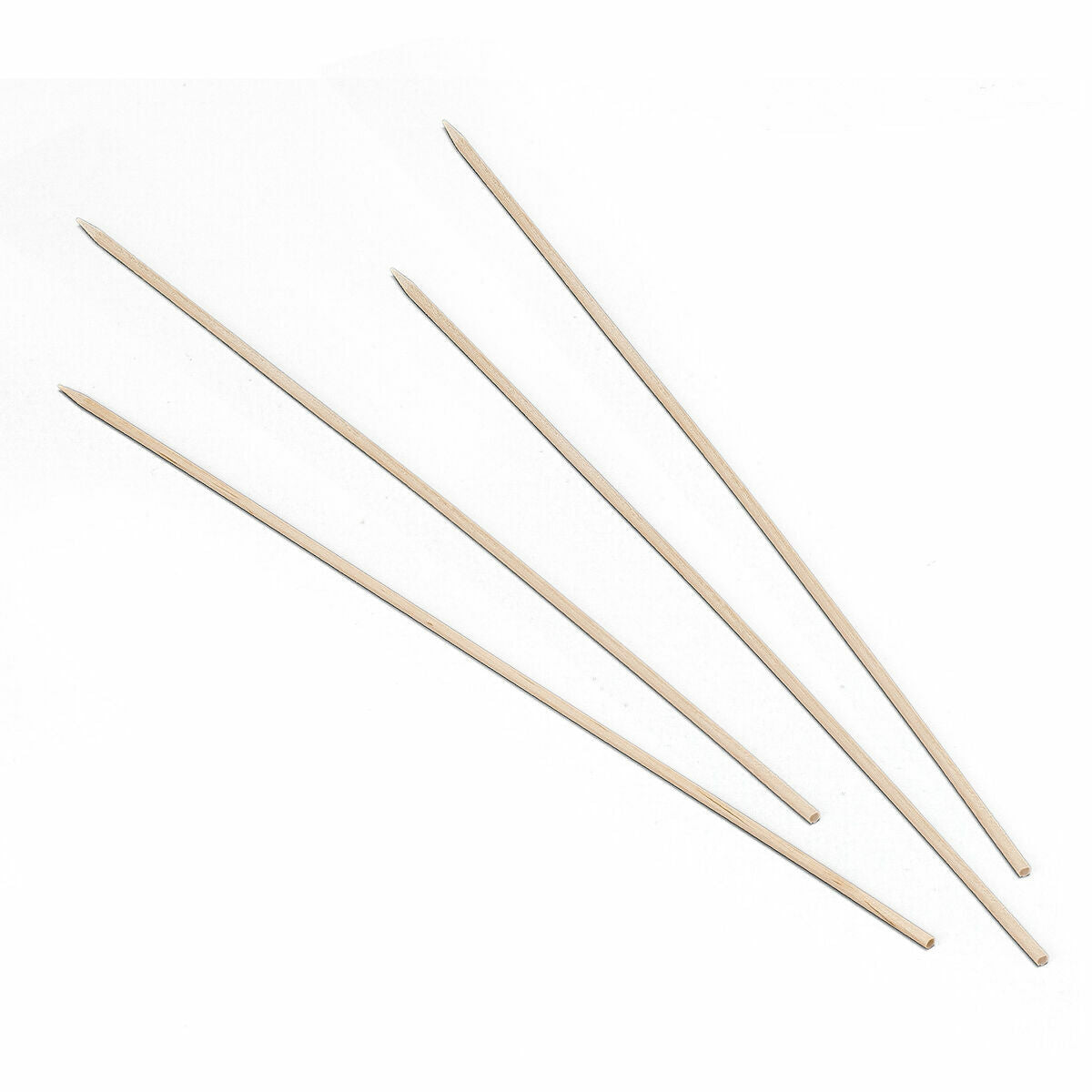 Barbecue Skewer Set Algon Bamboo 25 x 0,2 x 0,1 mm (100 Pieces) (24 Units)