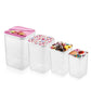 Tubs Qlux polypropylene 4 Pieces (12 Units)