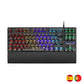 Gaming Keyboard Mars Gaming MKXTKLR Black