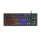 Gaming Keyboard Mars Gaming MKXTKLR Black