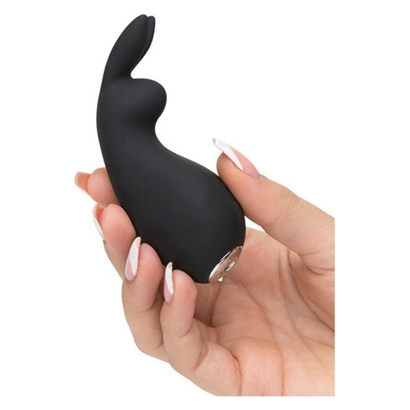 G-Spot Vibrator Fifty Shades of Grey Greedy Girl Clitoral Rabbit Black