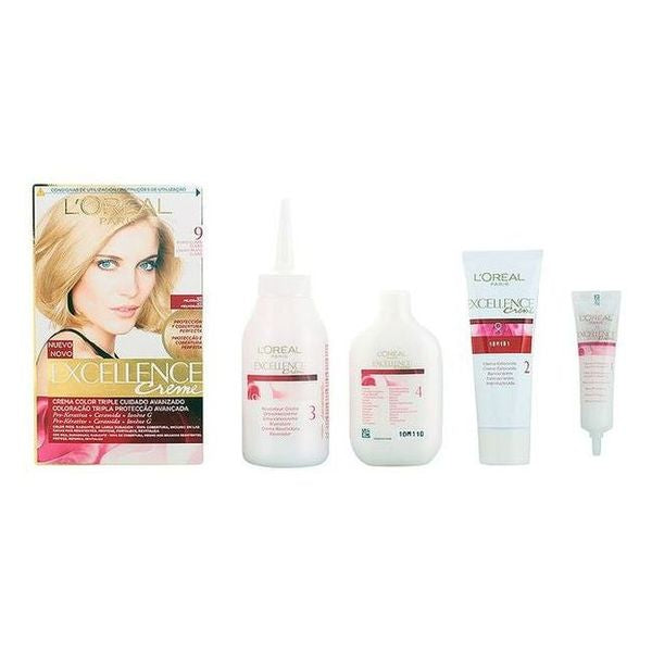 Permanent Dye Excellence L'Oreal Expert Professionnel Light blonde