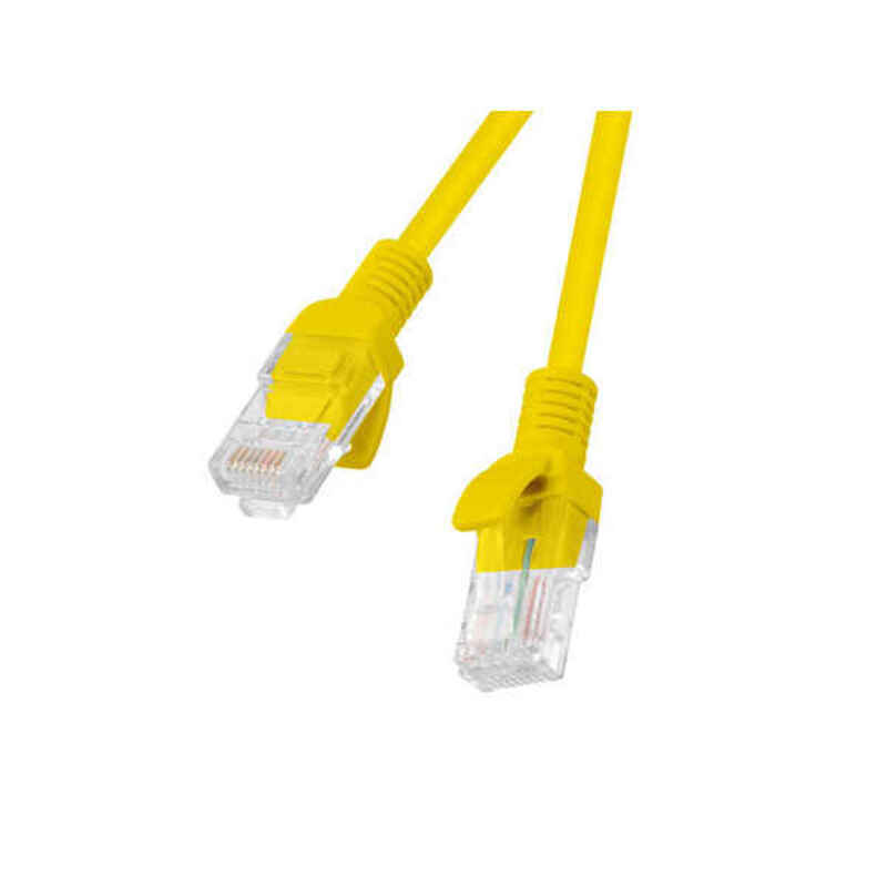 UTP Category 6 Rigid Network Cable Lanberg Yellow