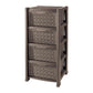 Chest of drawers Tontarelli Plastic 4 drawers (38,5 x 39 x 82,5 cm)