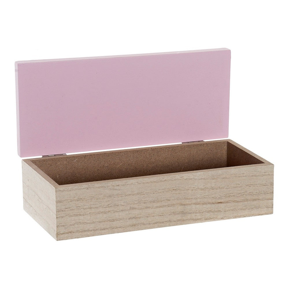 Decorative box DKD Home Decor MDF Wood (2 pcs) (22 x 6 x 9 cm)