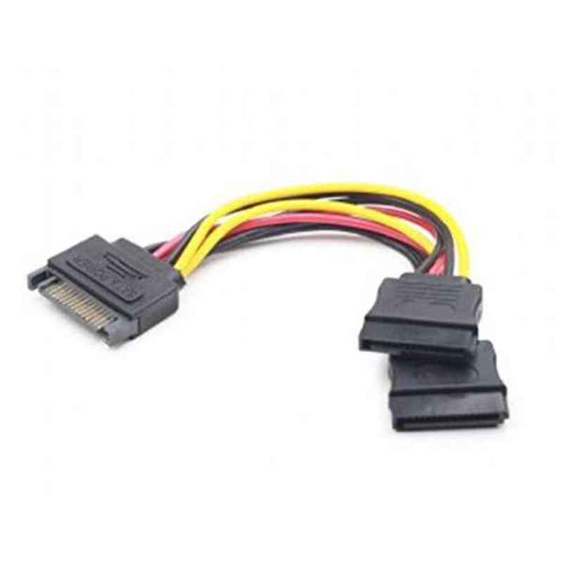 SATA Power Cable GEMBIRD CC-SATAM2F-01 (15 cm)